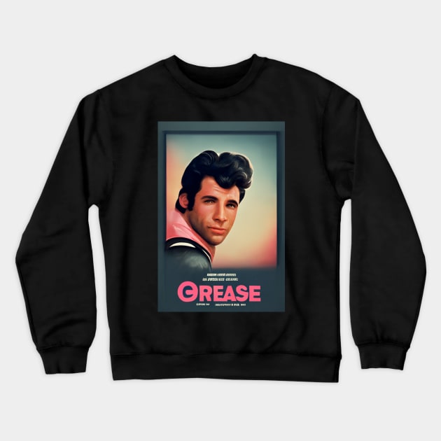 Grease movie poster Crewneck Sweatshirt by ai1art